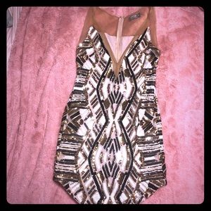 Sequin Mini Dress